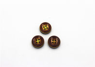 Fancy Brown Custom Made Shirt Buttons 12L 14L 16L 18L 20L With LOGO Engraved