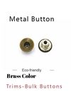 Eco Friendly Metal Clothing Buttons , Decorative Hollow Buttons Personalized Design