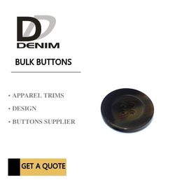 Customised Unique Polyester Replacement Buttons For Coats Clothing With 4 Holes
